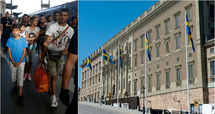 Kungafamiljen, vänsterpartiet, Daniel Riazat, Kung Carl XVI Gustaf, Invandring, Hovet